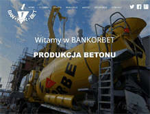Tablet Screenshot of bankorbet.pl